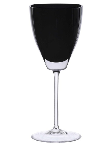 ROGASKA SERVIZIO CALICI 18 PEZZI IN CRISTALLO - EDO NERO