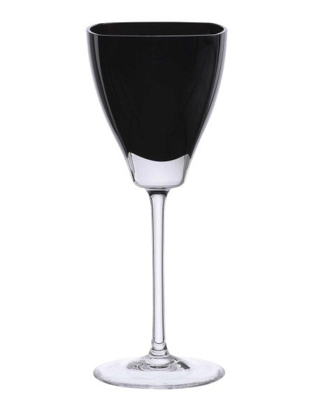 ROGASKA SERVIZIO CALICI 18 PEZZI IN CRISTALLO - EDO NERO