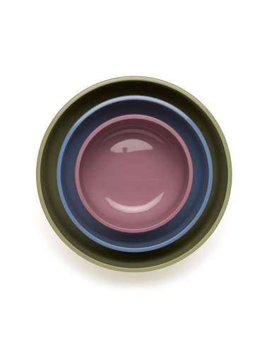 GUZZINI SET 3 CONTENITORI CON COPERCHI -...