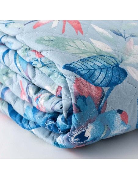 RIVIERA QUILT MATRIMONIALE 260 X 270 CM IN COTONE - HIBIS