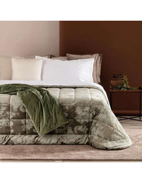 RIVIERA TRAPUNTA MATRIMONIALE 260 X 270 CM IN VELLUTO - MIRTA