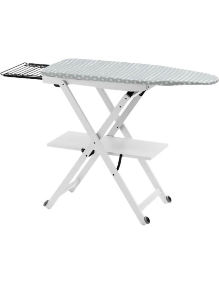 ARREDAMENTI ITALIA TAVOLA DA STIRO REGOLABILE IN LEGNO - STIROCOMODO