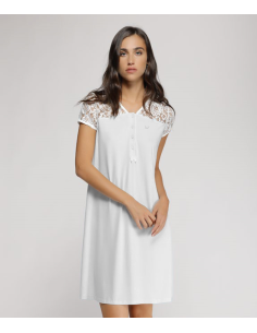 LIU JO CAMICIA DA NOTTE DONNA SERAFINO MEZZA MANICA -... 2