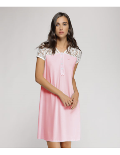 LIU JO CAMICIA DA NOTTE DONNA SERAFINO MEZZA MANICA -... 2