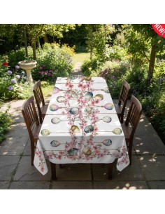 DIGITAL LAB TOVAGLIA IN PANAMA DI COTONE - BLOSSOM