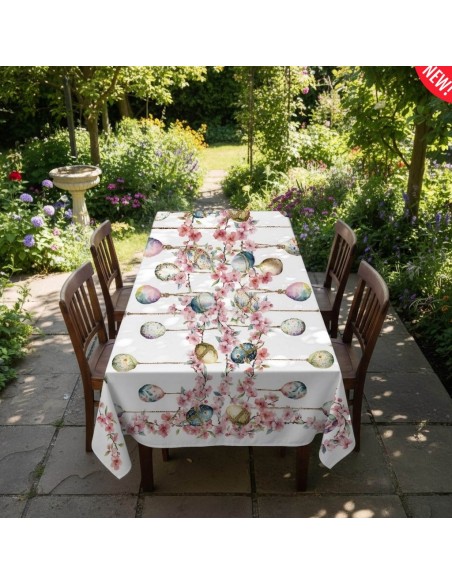 DIGITAL LAB TOVAGLIA IN PANAMA DI COTONE - BLOSSOM