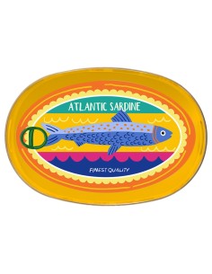 ANDREA FONTEBASSO VASSOIO OVALE 44 X 30 CM - SARDINES