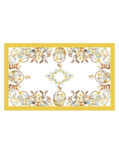 DIGITAL LAB TOVAGLIA IN PANAMA DI COTONE - PULCINO