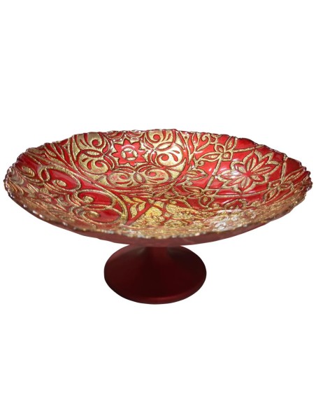 FADE ALZATA PORTADOLCI 33 CM IN VETRO - HILTON