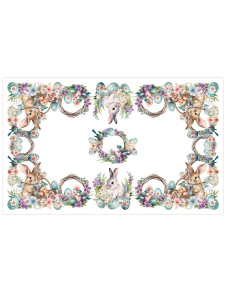 DIGITAL LAB TOVAGLIA IN PANAMA DI COTONE - COLORS