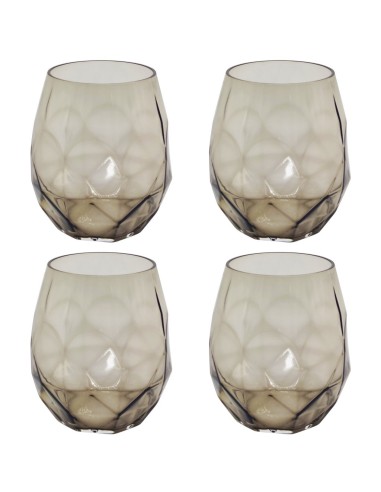 FEELING SET 4 BICCHIERI ACQUA 34 CL IN VETRO -...