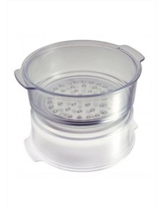 PENTOLPRESS VAPORIERA IN VETRO PYREX