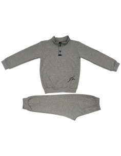 TWISI PIGIAMA LUNGO DA BAMBINO A LUPETTO IN FELPA 2