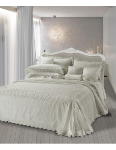 AGOSTINI COPRILETTO MATRIMONIALE 270 X 270 CM CON CUSCINI...