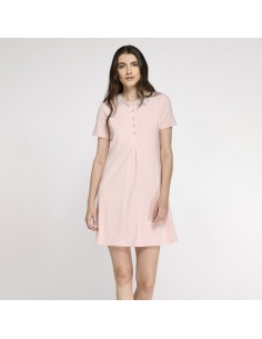 LIU JO CAMICIA DA NOTTE DONNA SERAFINO MEZZA MANICA -...