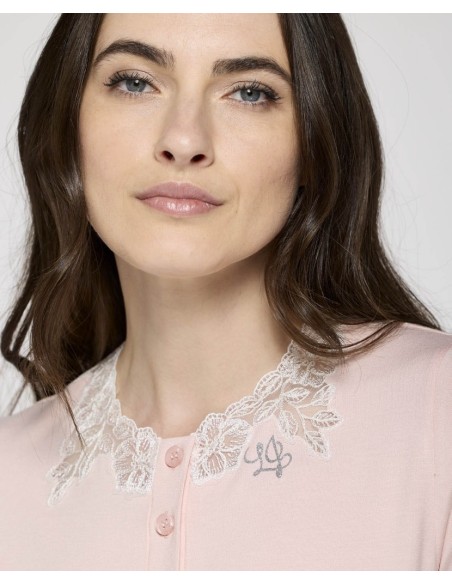 LIU JO CAMICIA DA NOTTE DONNA SERAFINO MEZZA MANICA - JERSEY VISCOSA