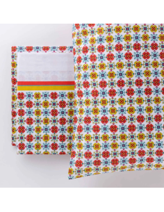 RIVIERA COMPLETO LENZUOLA 1 PIAZZA 100% COTONE - ROMEO 2
