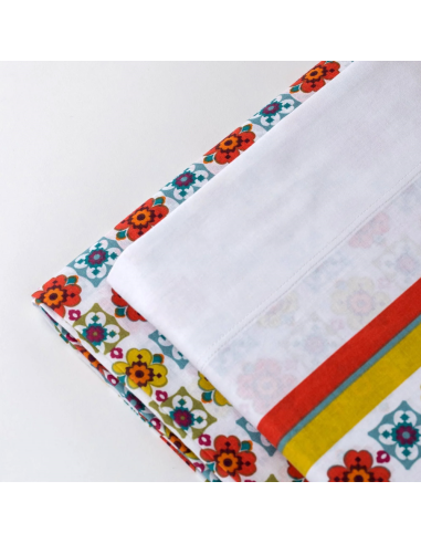 RIVIERA COMPLETO LENZUOLA 1 PIAZZA 100% COTONE...