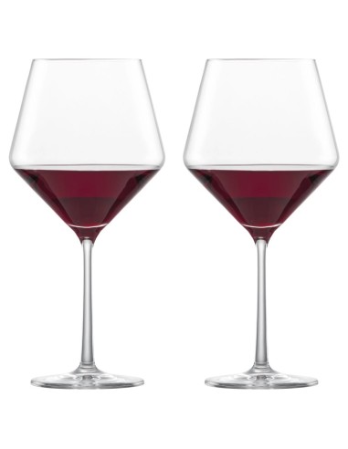 SCHOTT ZWIESEL SET 2 CALICI VINO ROSSO BURGUNDY...
