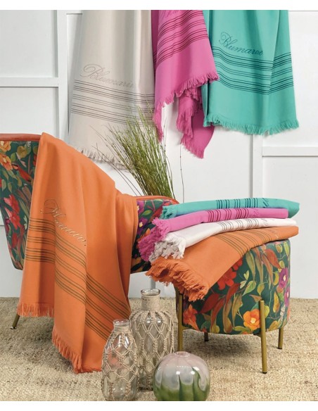 BLUMARINE TELO MARE 100 X 180 CM IN MICROSPUGNA - PORTORICO