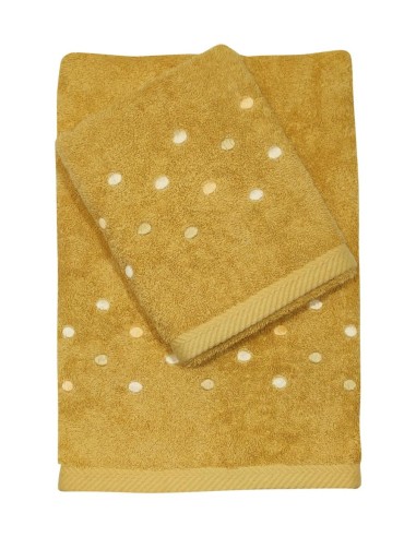 DEA COPPIA ASCIUGAMANI VISO E OSPITE IN SPUGNA...