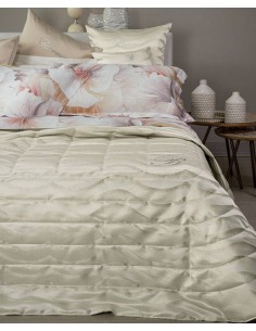 BLUMARINE TRAPUNTINA MATRIMONIALE CON 2 CUSCINI ARREDO -...
