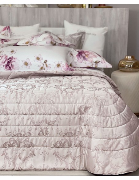 BLUMARINE TRAPUNTINA MATRIMONIALE 270 X 270 CM E CUSCINI ARREDO - REGALE