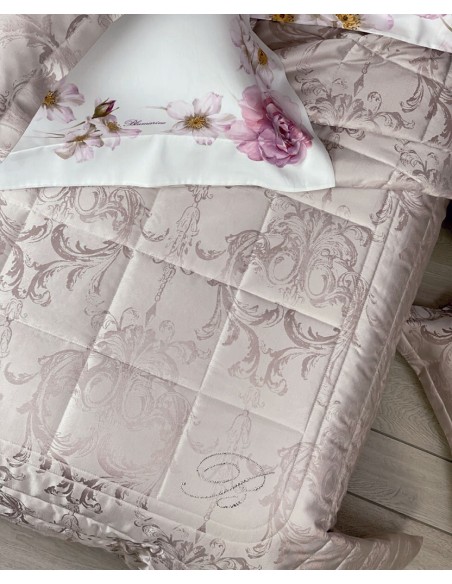 BLUMARINE TRAPUNTINA MATRIMONIALE 270 X 270 CM E CUSCINI ARREDO - REGALE