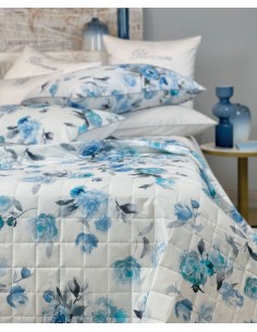 BLUMARINE TRAPUNTINA MATRIMONIALE 270 X 270 CM IN RASO -...