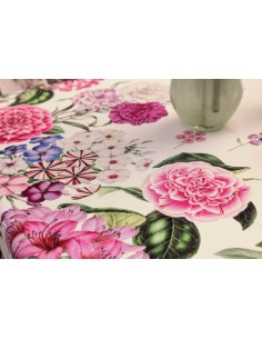 TAG HOUSE TOVAGLIA IN PANAMA 100% COTONE STAMPATO - CAMELIA 2