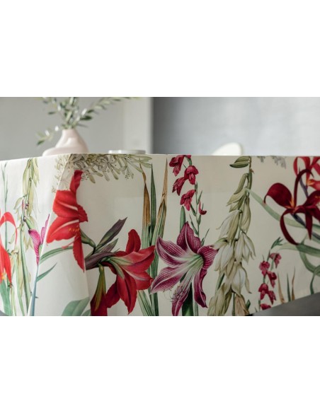 TAG HOUSE TOVAGLIA RETTANGOLARE IN 100% COTONE STAMPATO - AMARYLLIS