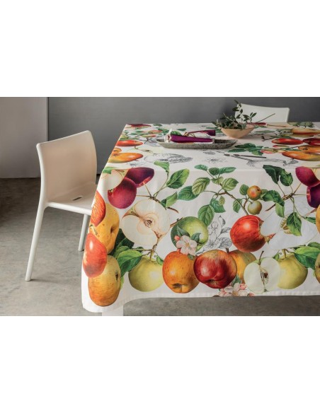 TAG HOUSE TOVAGLIA RETTANGOLARE IN 100% COTONE STAMPATO - APPLE