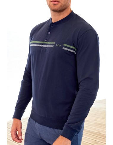 QBO PIGIAMA UOMO SERAFINO MANICA LUNGA E...