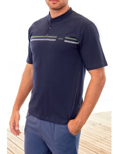 QBO PIGIAMA UOMO SERAFINO, MEZZA MANICA E PANTALONE CORTO... 2