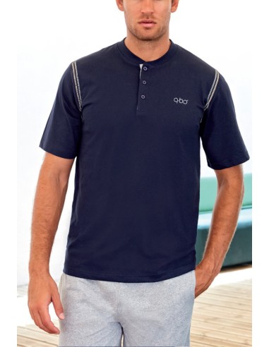 QBO PIGIAMA UOMO SERAFINO, MEZZA MANICA E...