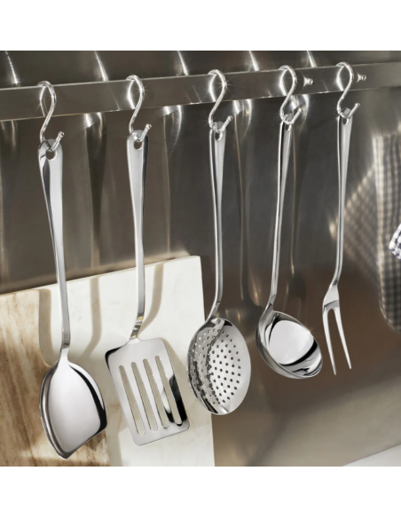 ALESSI SET 5 MESTOLI DA CUCINA IN ACCIAIO INOX