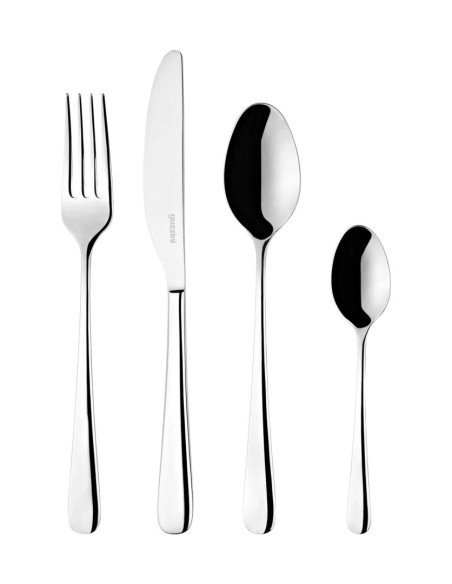 GUZZINI SERVIZIO POSATE 24 PEZZI IN ACCIAIO INOX - ZELDA