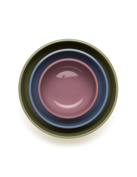 GUZZINI SET 3 CONTENITORI CON COPERCHI - STORE&MORE