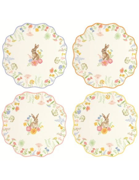 EASY LIFE SET 4 PIATTI DESSERT Ø 21 CM - TRES JOLIE