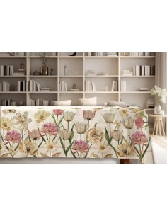 TAG HOUSE TOVAGLIA IN PANAMA 100% COTONE STAMPATO - PAPER