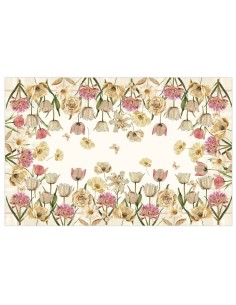 TAG HOUSE TOVAGLIA IN PANAMA 100% COTONE STAMPATO - PAPER 2