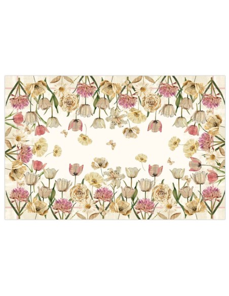 TAG HOUSE TOVAGLIA IN PANAMA 100% COTONE STAMPATO - PAPER