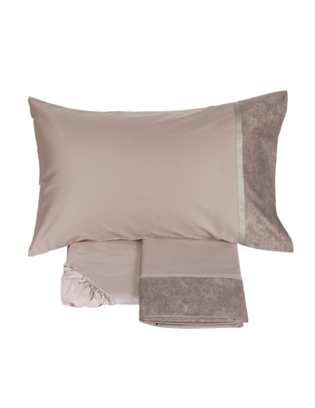 FAZZINI COMPLETO LENZUOLA 2 PIAZZE IN FLANELLA - GALUCHAT