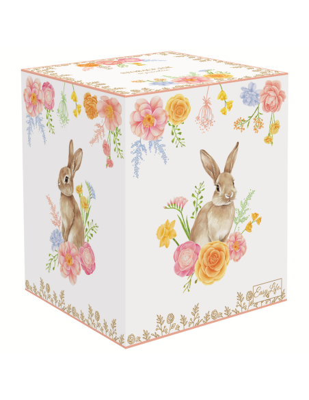 EASY LIFE BARATTOLO A FORMA D'UOVO Ø 11 X H18 CM IN PORCELLANA - TRES JOLIE