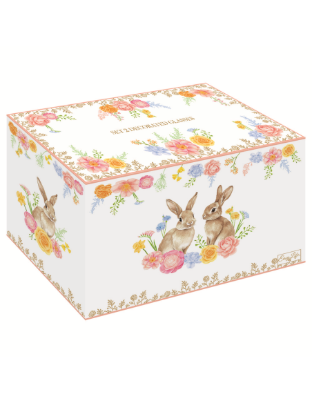 EASY LIFE SET 2 BICCHIERI 500 ML IN VETRO - TRES JOLIE