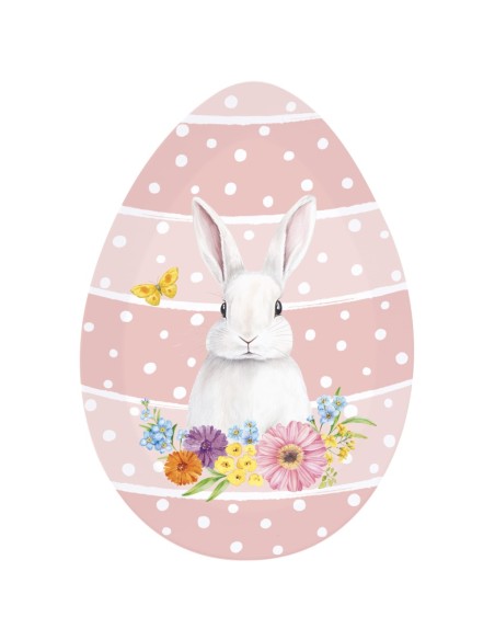 EASY LIFE PIATTO PORTATA 30 X 21 CM - EGG HUNT
