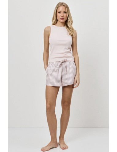 ARUELLE PIGIAMA DONNA SPALLE LARGHE E SHORTS -...
