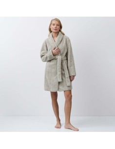 ARUELLE VESTAGLIA DA DONNA SCIALLATA IN PILE - ELA 2