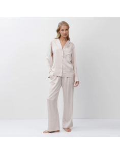 ARUELLE PIGIAMA APERTO DONNA MANICA LUNGA E PANTALONE... 2