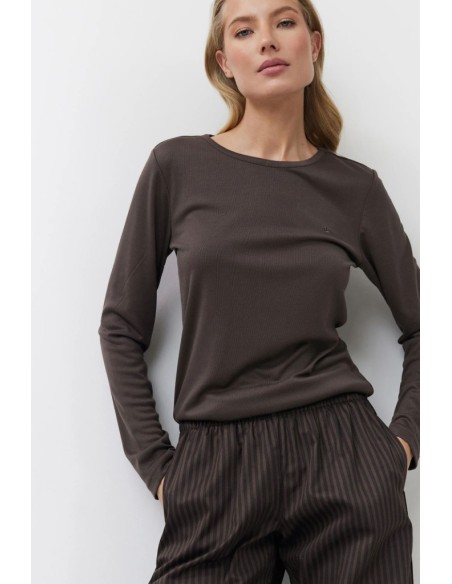 ARUELLE PIGIAMA DONNA GIROGOLA MANICA LUNGA E PANTALONE LUNGO MODAL - NELIA